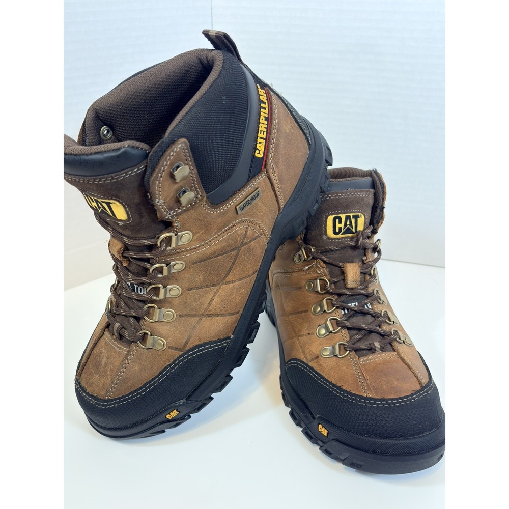 Caterpillar Men's Threshold Waterproof Steel Toe Work Boot - P90935